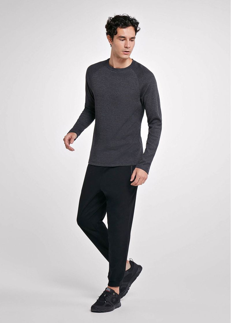 Camiseta Masculina Manga Longa Quadrile