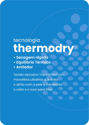 Camiseta Masculina Manga Longa Thermodry Sereno