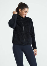 Casaco Feminino Fleece Capuz