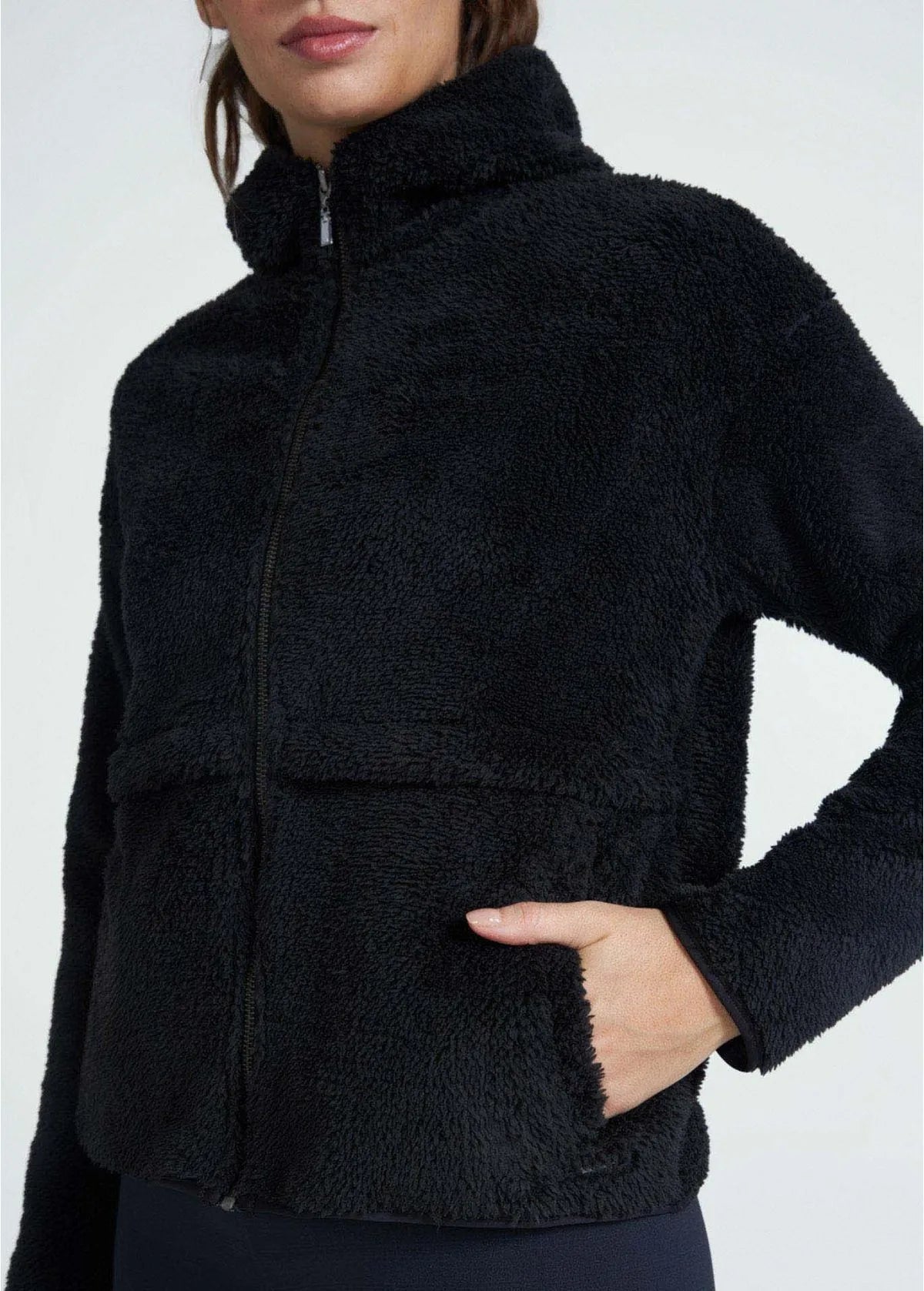 Casaco Feminino Fleece Capuz