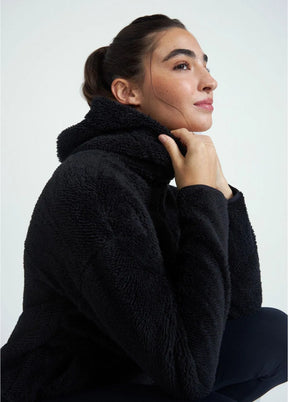 Casaco Feminino Fleece Capuz