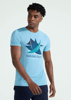 Camiseta Masculina Manga Curta  Thermodry  Sailing