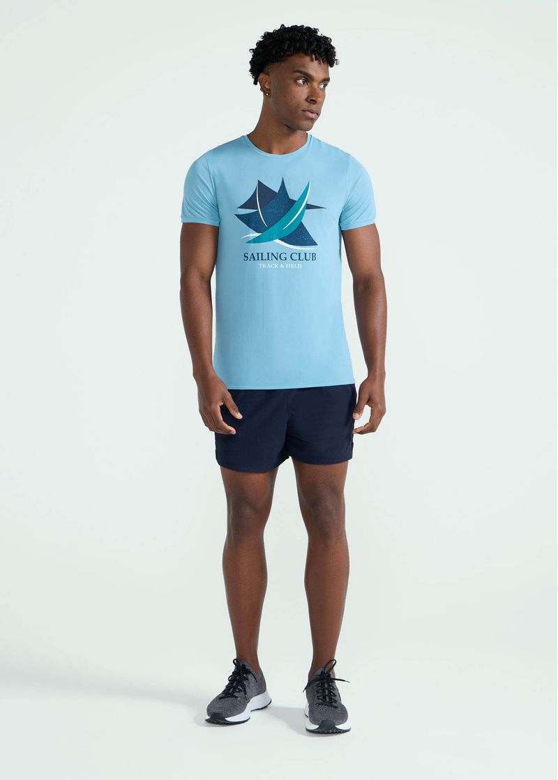 Camiseta Masculina Manga Curta  Thermodry  Sailing