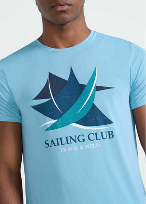 Camiseta Masculina Manga Curta  Thermodry  Sailing