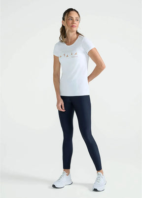 Camiseta Feminina  Manga  Curta Thermodry Yoga
