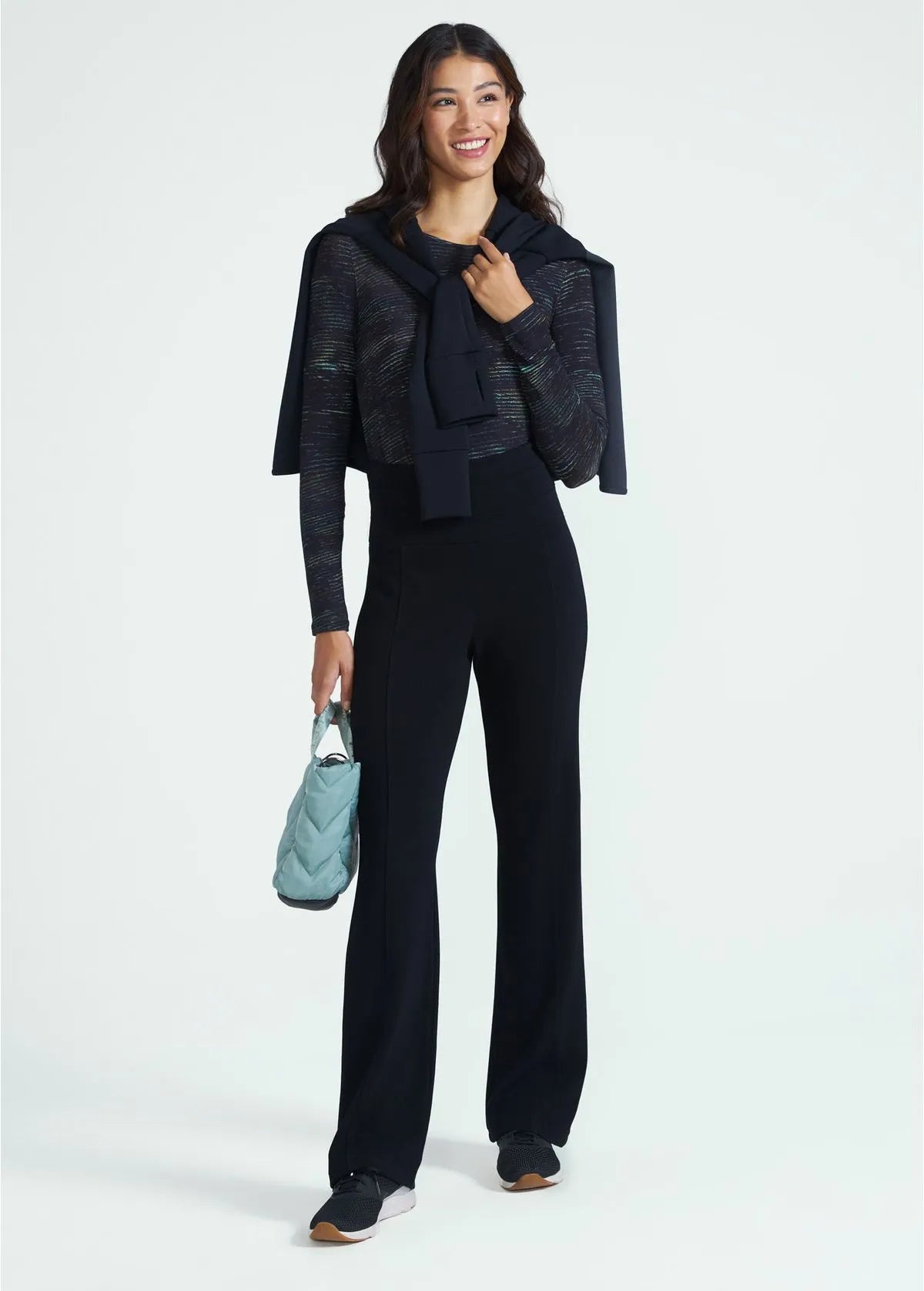 Camiseta Feminina Manga Longa Estampada