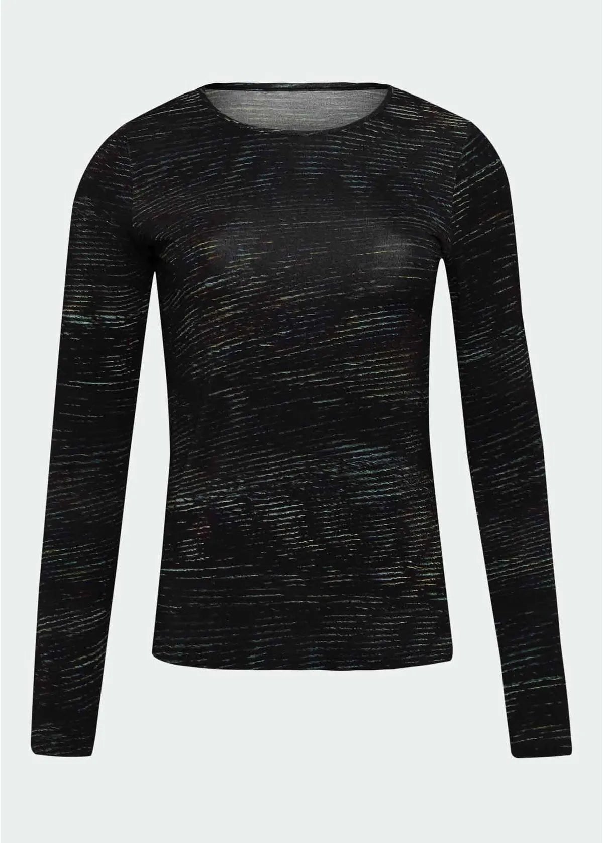 Camiseta Feminina Manga Longa Estampada