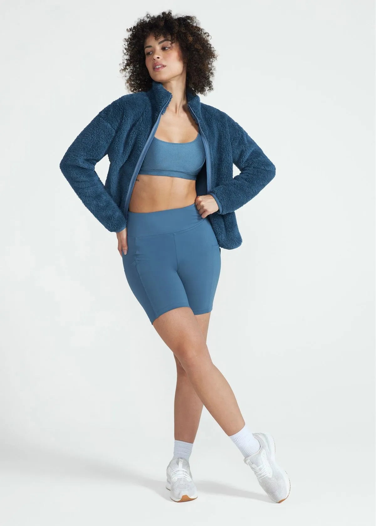 Casaco Feminino Fleece Básico