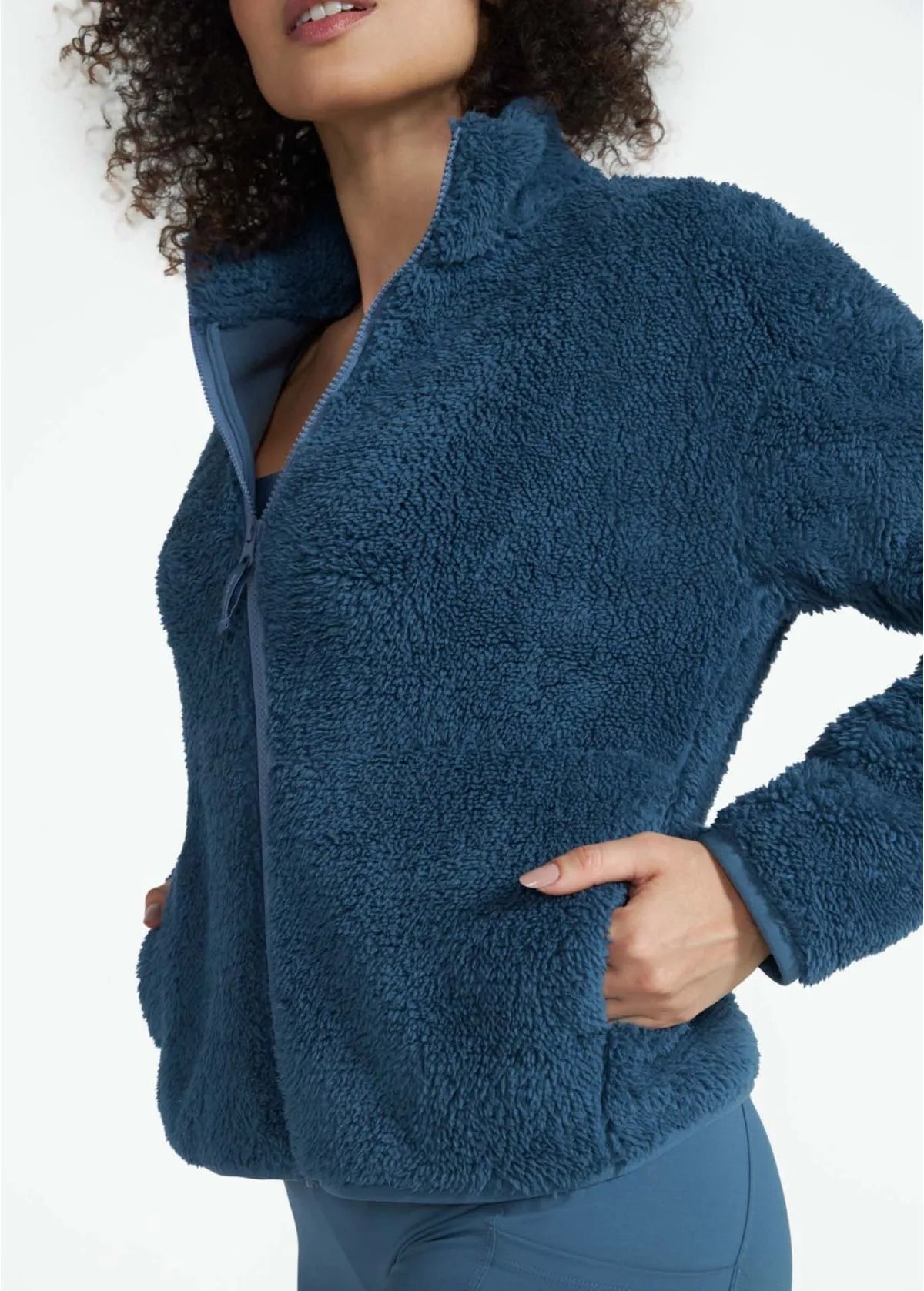 Casaco Feminino Fleece Básico