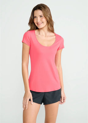 Camiseta Feminina Manga Curta Thermodry Gota