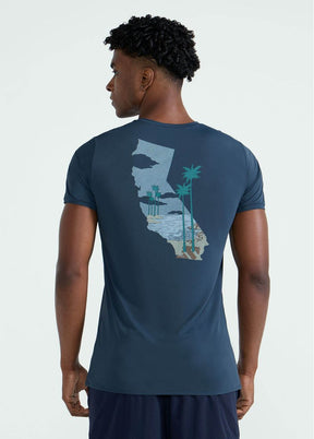 Camiseta Masculina Manga Curta  Thermodry  Califórnia