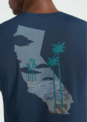 Camiseta Masculina Manga Curta  Thermodry  Califórnia