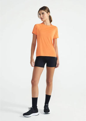 Camiseta Feminina Manga Curta Uv Mesh