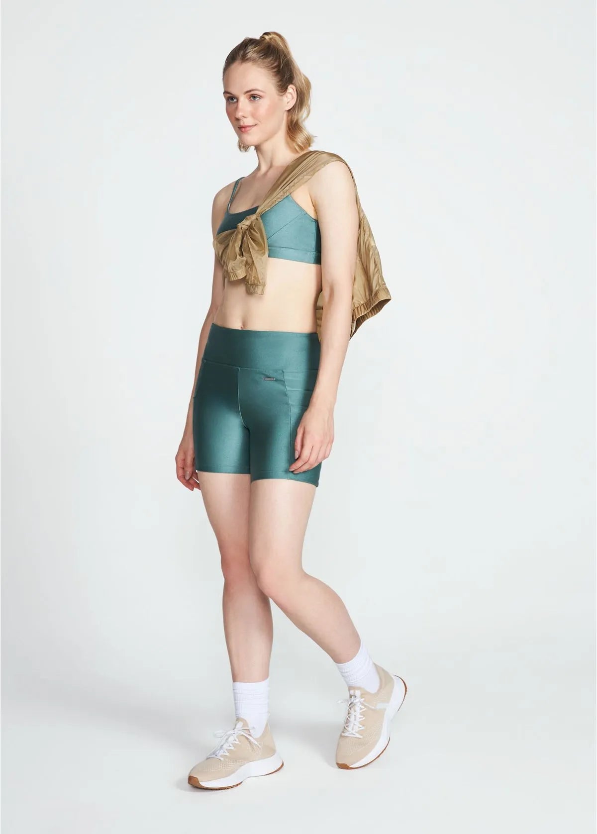 Top Feminino Básico Brilho