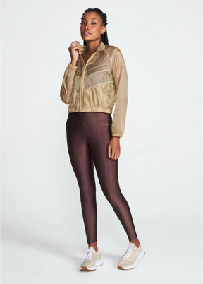 Calça Legging Feminina Bolsos Brilho