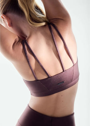 Top Feminino Tiras Brilho