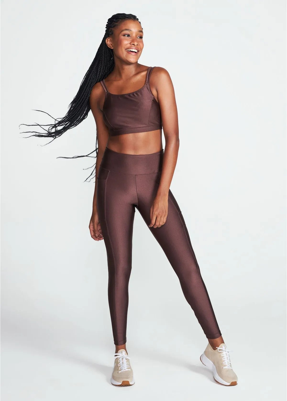 Top Feminino Tiras Brilho