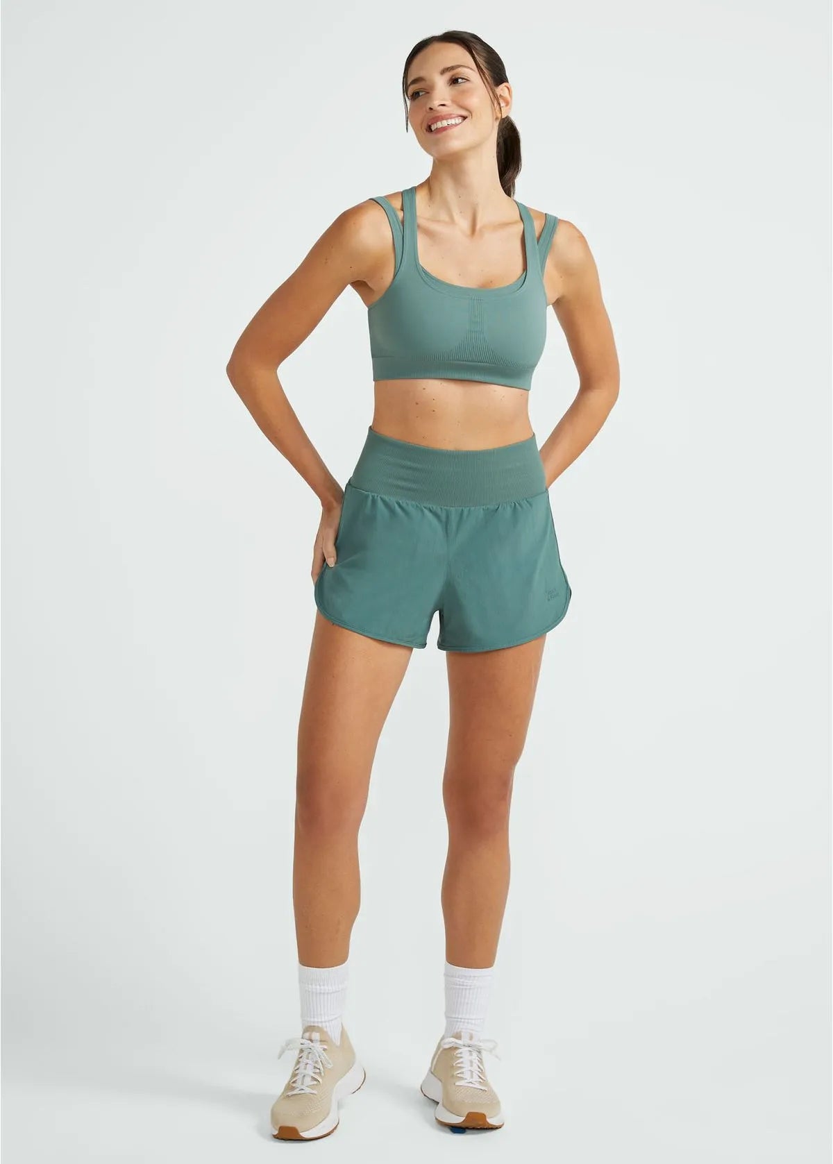 Top  Feminino Skin Duplo