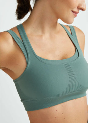 Top  Feminino Skin Duplo