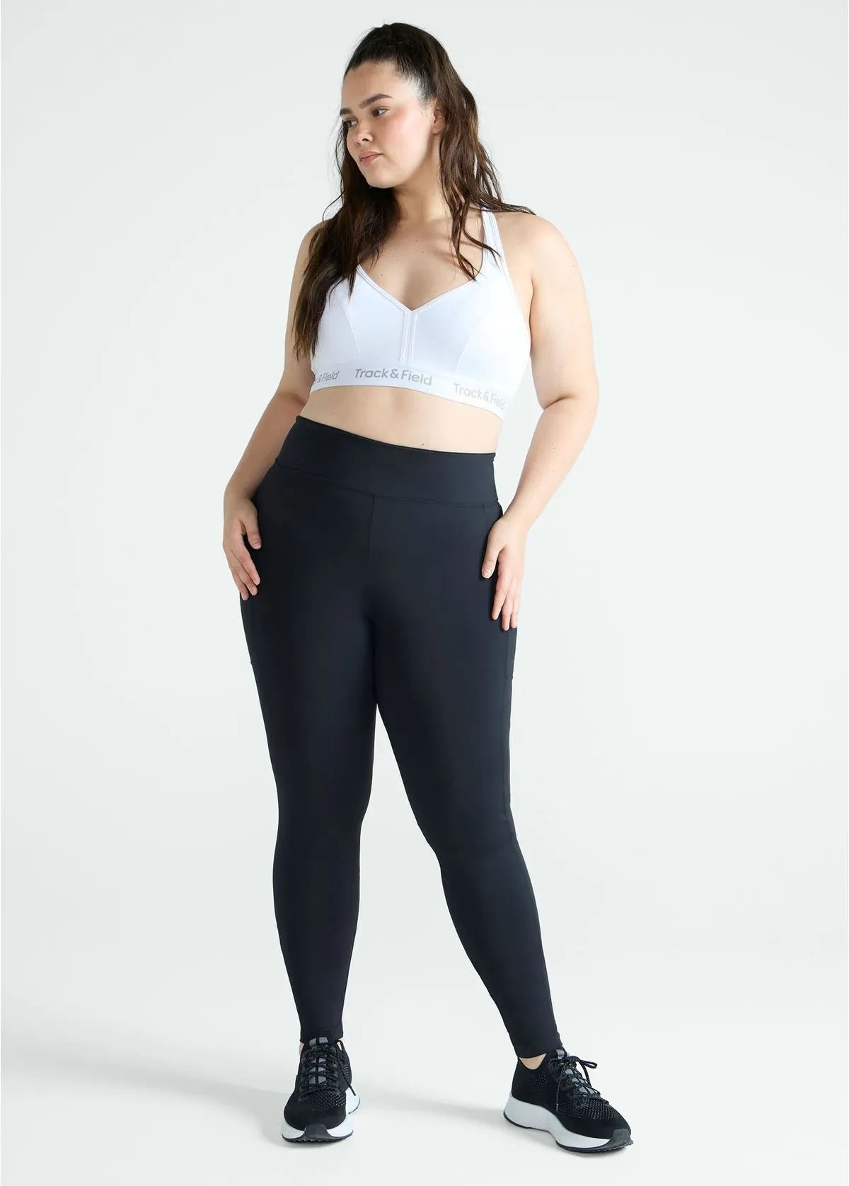 Calça Legging Feminina Bolsos