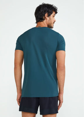 Camiseta  Masculina  Manga Curta Thermodry Cubos